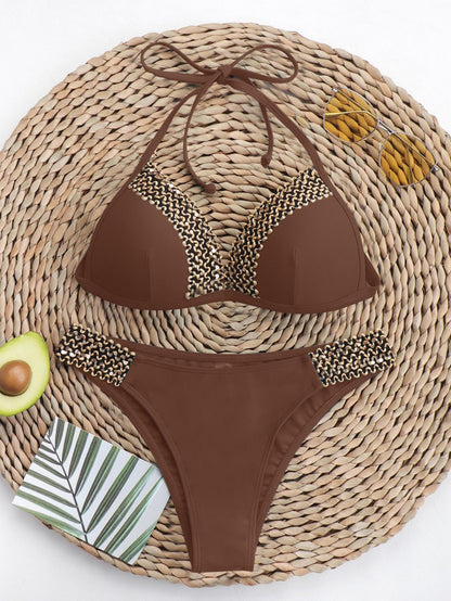 New Fashion Webbing Sexy Bikini Women Two-piece Swimsuit AP000133