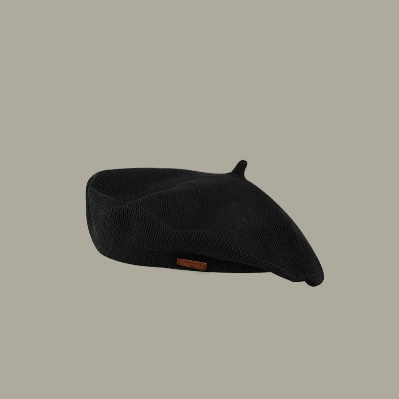 New Fashion Spring And Autumn Twill Breathable Beret Women Trend Cap AP000224