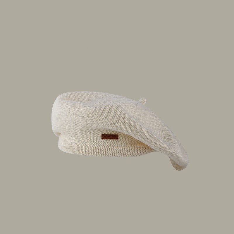 New Fashion Spring And Autumn Twill Breathable Beret Women Trend Cap AP000224