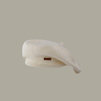 New Fashion Spring And Autumn Twill Breathable Beret Women Trend Cap AP000224