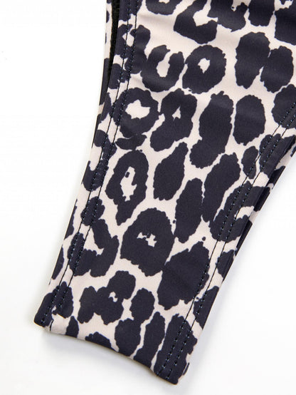 Cute Leopard One Piece Bikini Swimwear Bathsuit Bikini AP00052